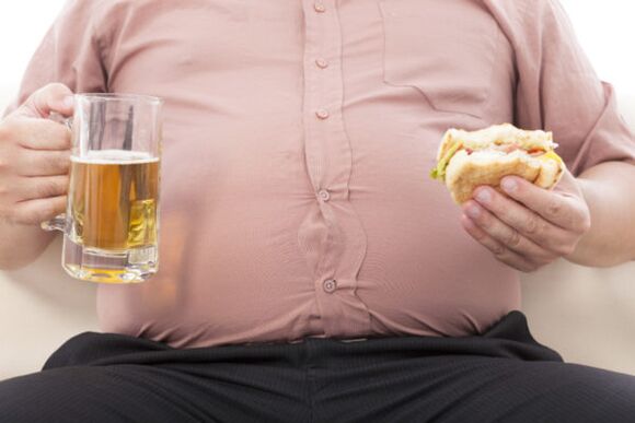 Junk food alcohol and obesity as causes of leg psoriasis